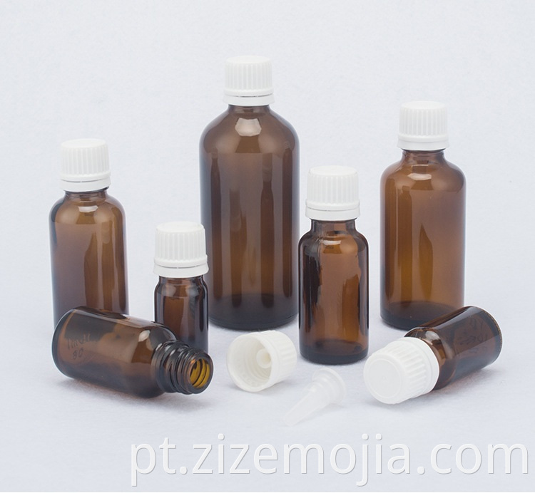 fabricante 100ml 50ml 30ml 20ml 15ml 10ml garrafa cosmética de azeite de oliva única garrafa de vidro âmbar